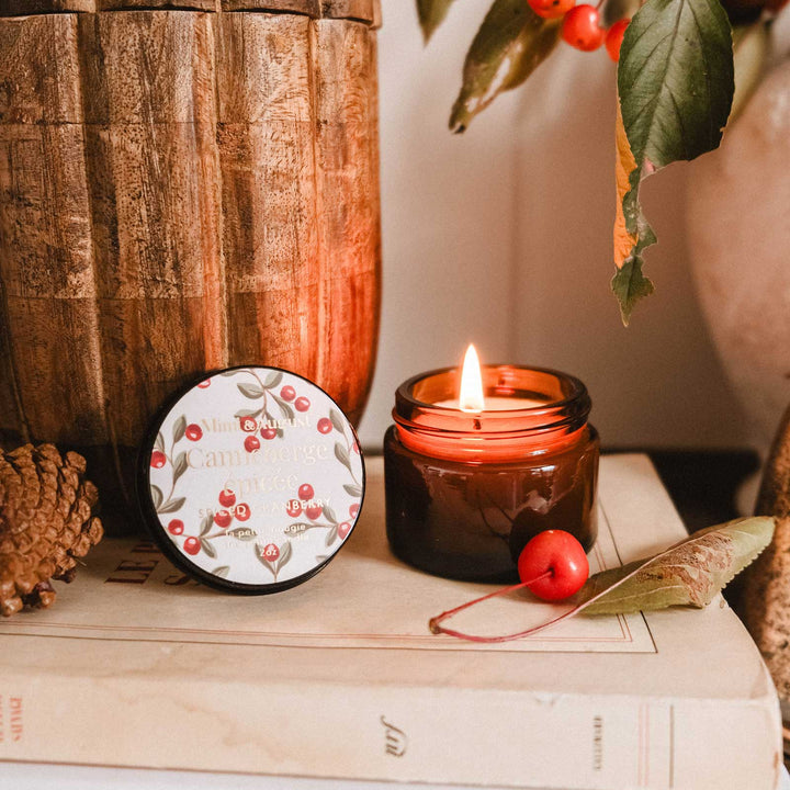 Bougie parfumée - Canneberge épicée - 2 oz