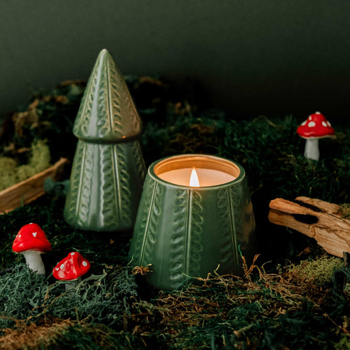 Bougie parfumée Le sapin vert - Marcher sous les sapins