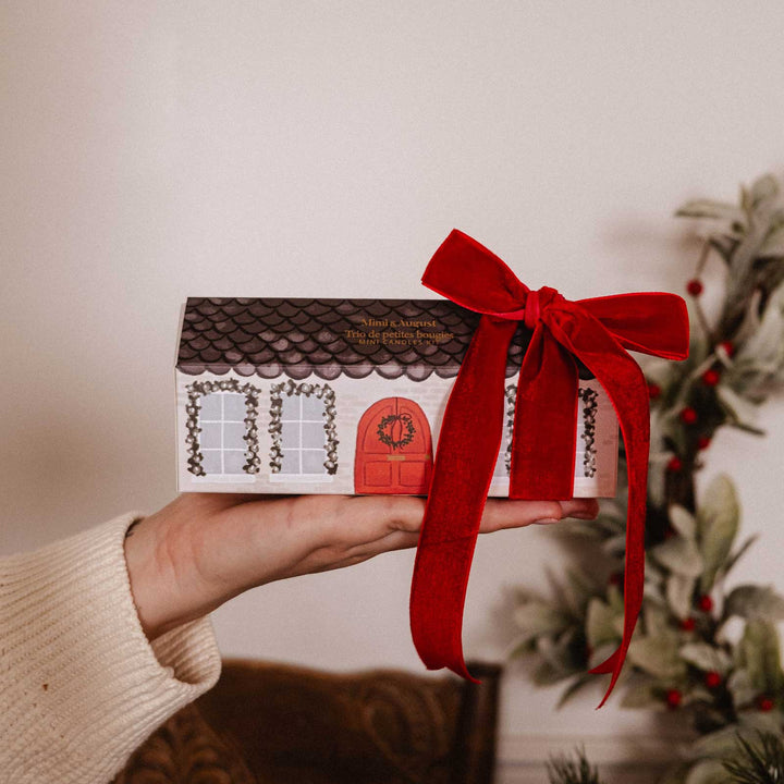 Bougies parfumées - La petite boite de noël (ensemble de 3 - 2oz)