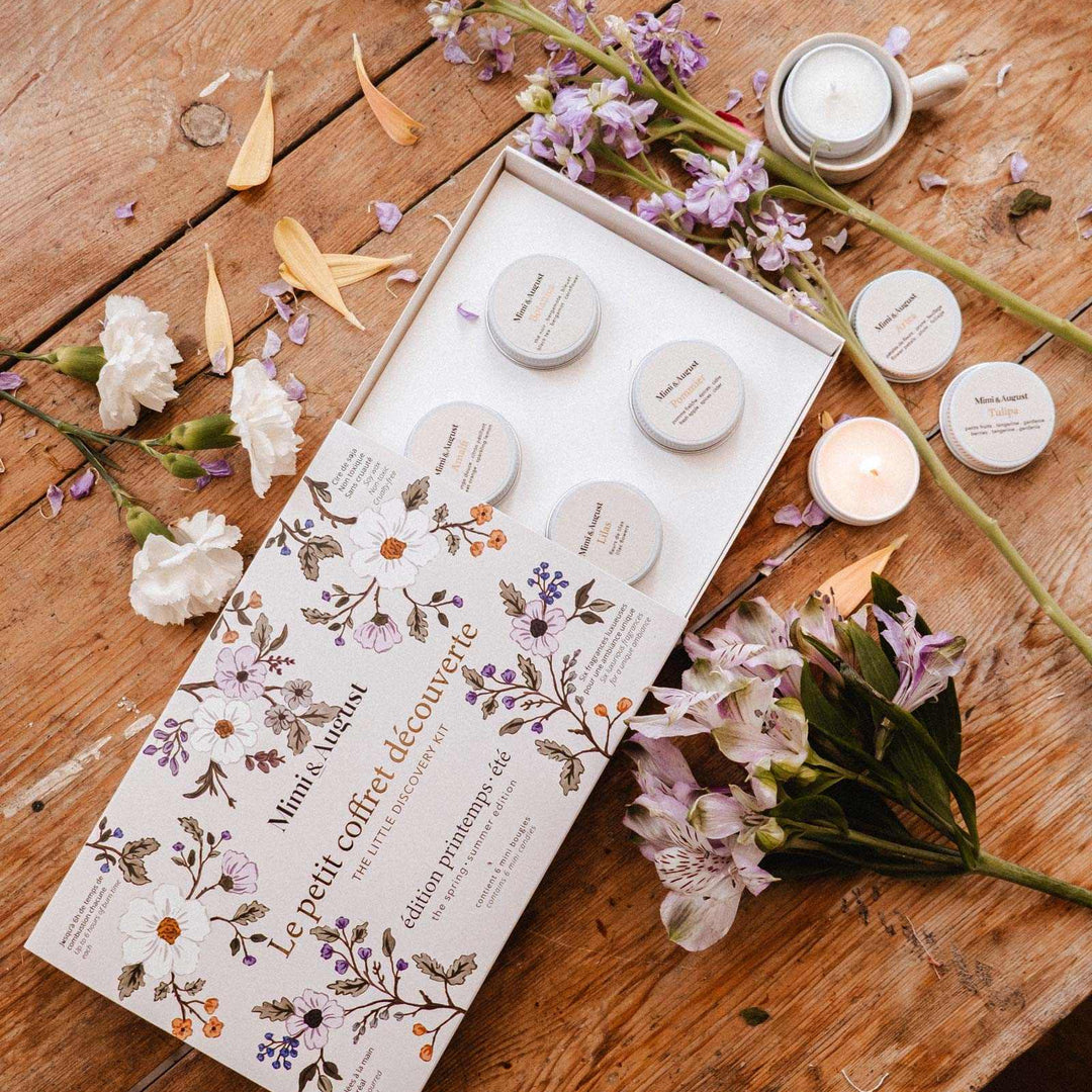Scented candle - The small spring-summer discovery set