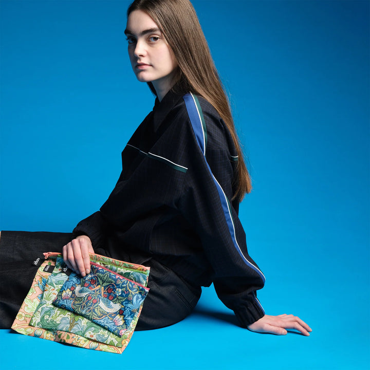 Pochette zippé - William Morris - Ensemble de 3