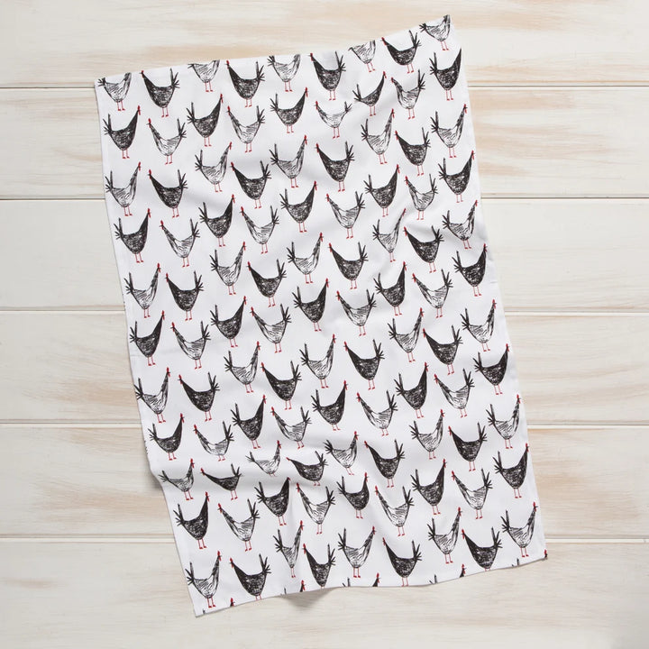 Linge à vaisselle - Poules