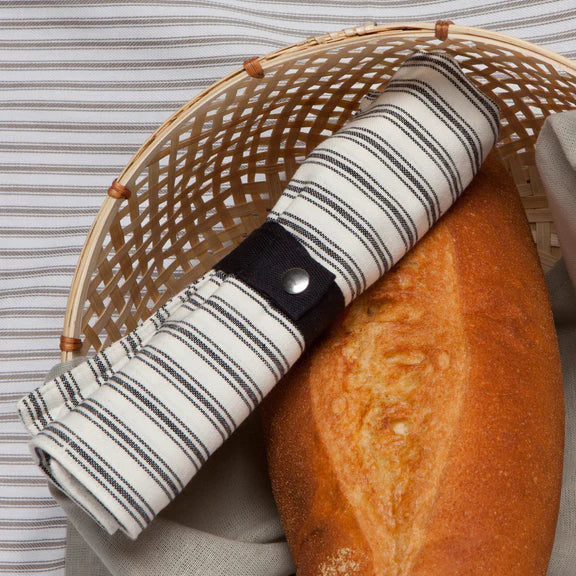 Cotton placemat with lunch utensils - Lined