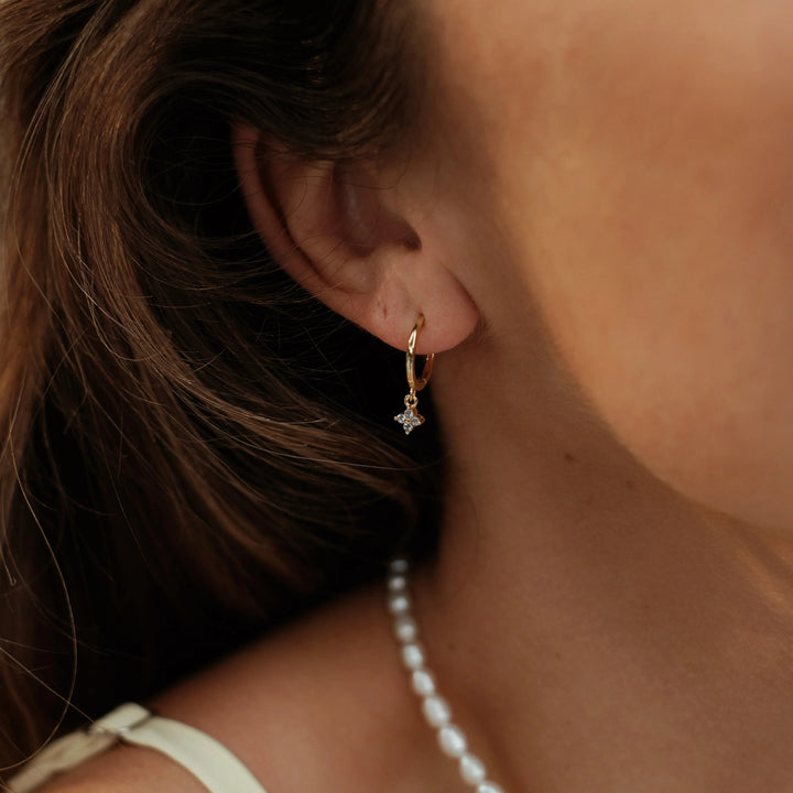 Boucle d'oreille - Azura -Or