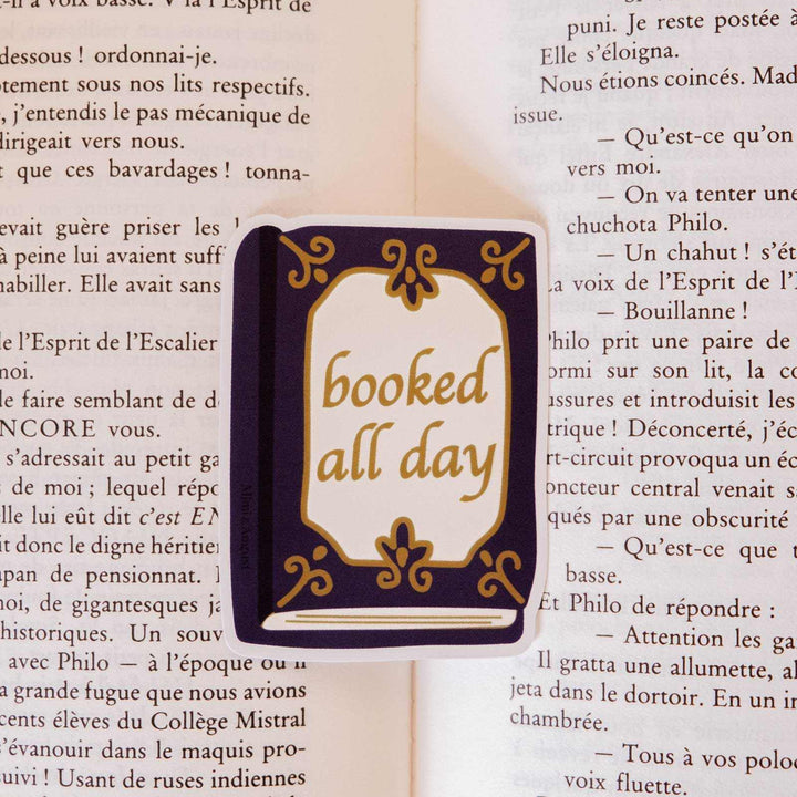 Vinyl sticker - Booked All Day