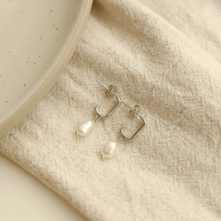 Earring - Perla - Silver