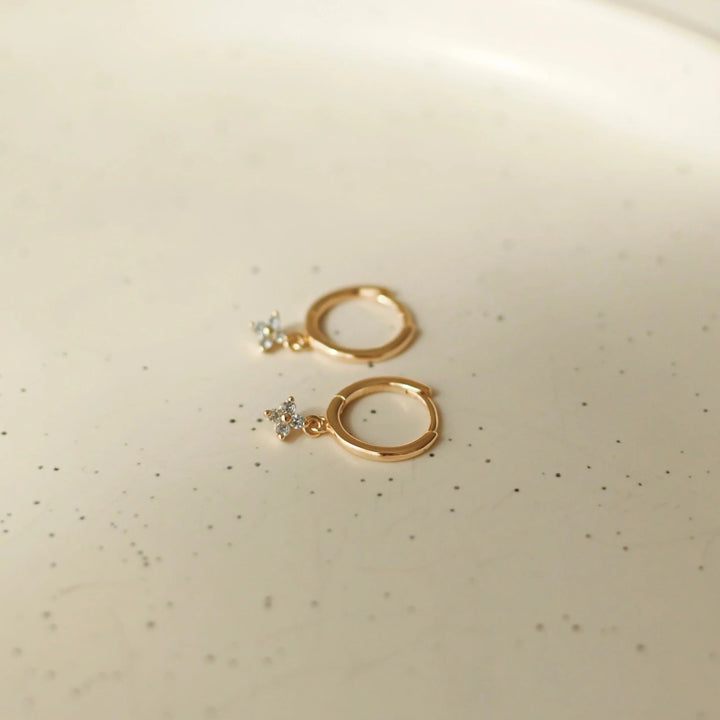 Boucle d'oreille - Azura -Or