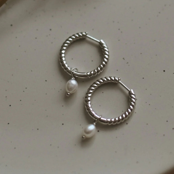 Boucle d'oreille - Perla - Argent