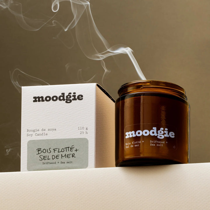 Scented candle - Driftwood + Sea salt