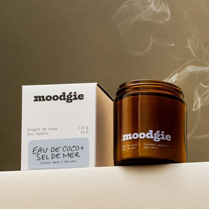 Scented candle - Coconut water + Sea salt