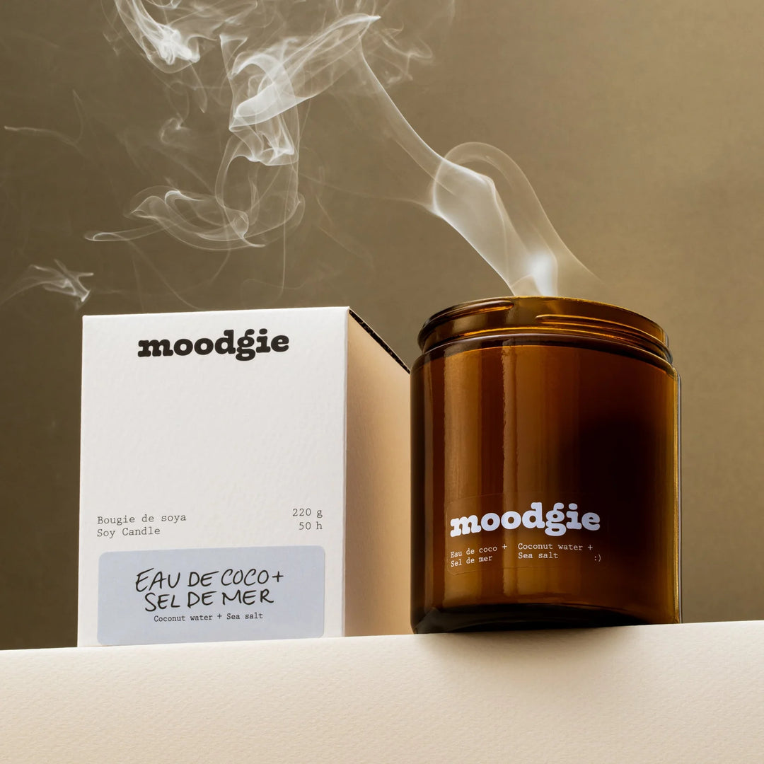 Scented candle - Coconut water + Sea salt