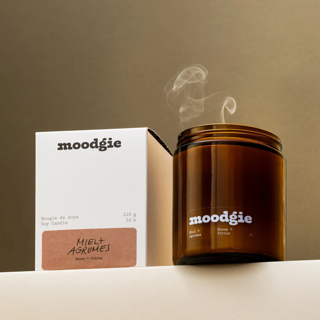 Bougie parfumée - Miel + Agrumes