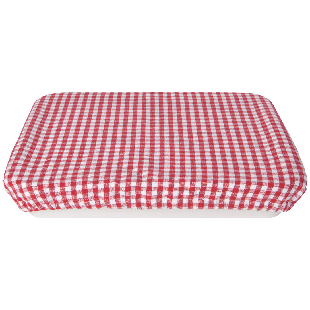 Couvre-plat rectangulaire en tissu - Gingham