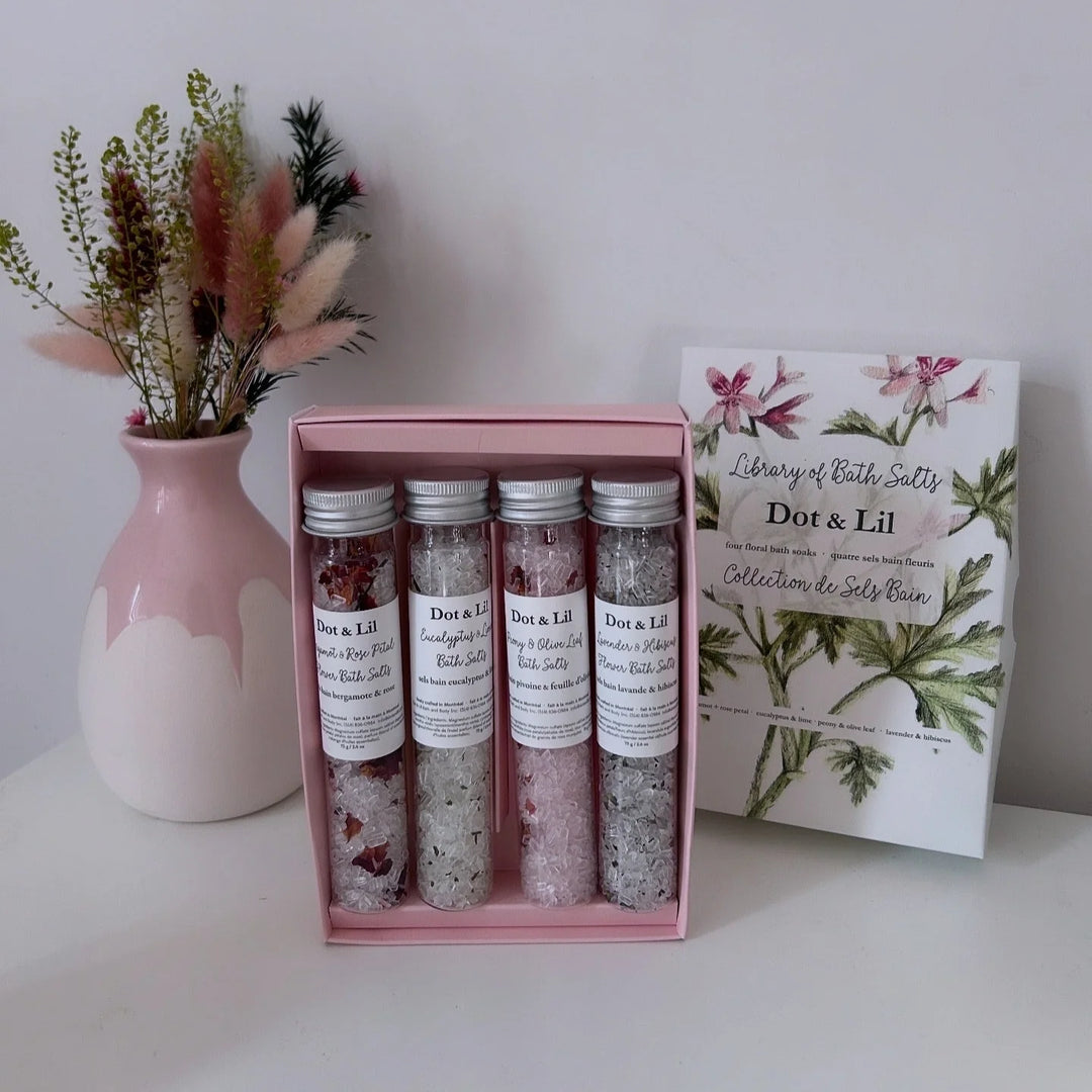 Coffret de sels de bain