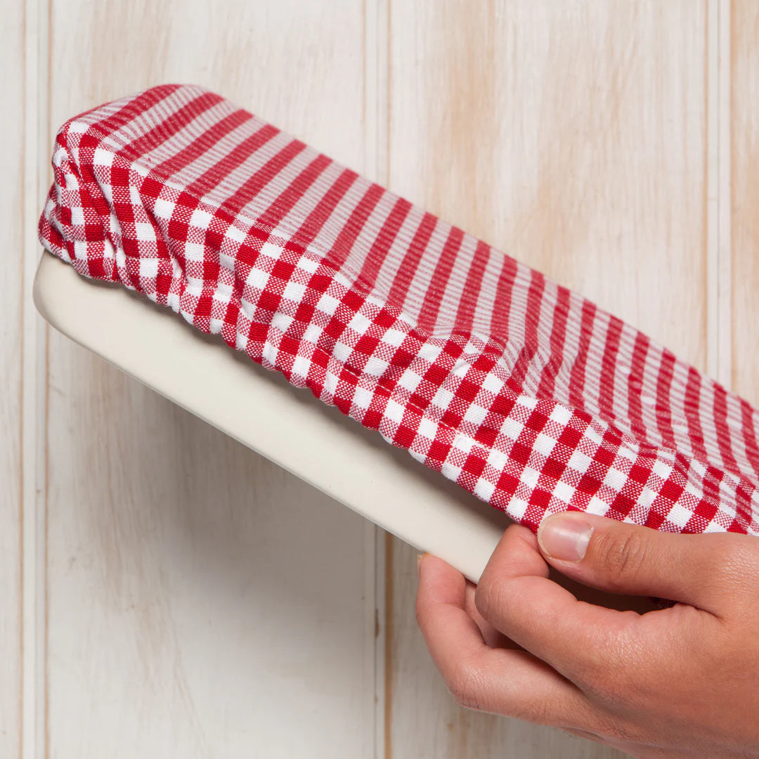 Couvre-plat rectangulaire en tissu - Gingham