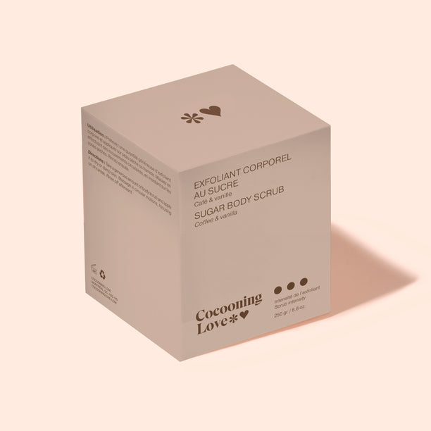 Exfoliant corps au sucre - Café & Vanille