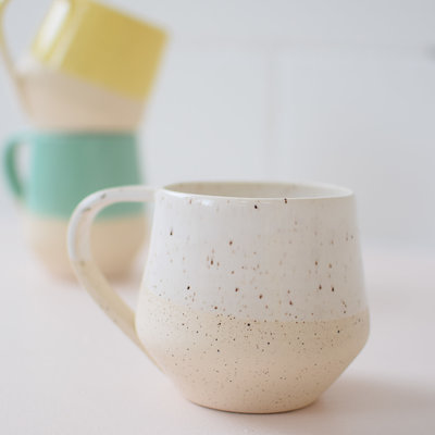 Ceramic mug - White