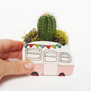Plant pot - Caravan - Pink