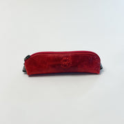 Recycled Leather Case - Red