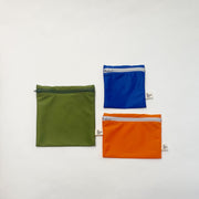 Trio de sacs à collation en tissu - Montagne