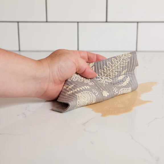 Reusable paper towel - Laurel Gray