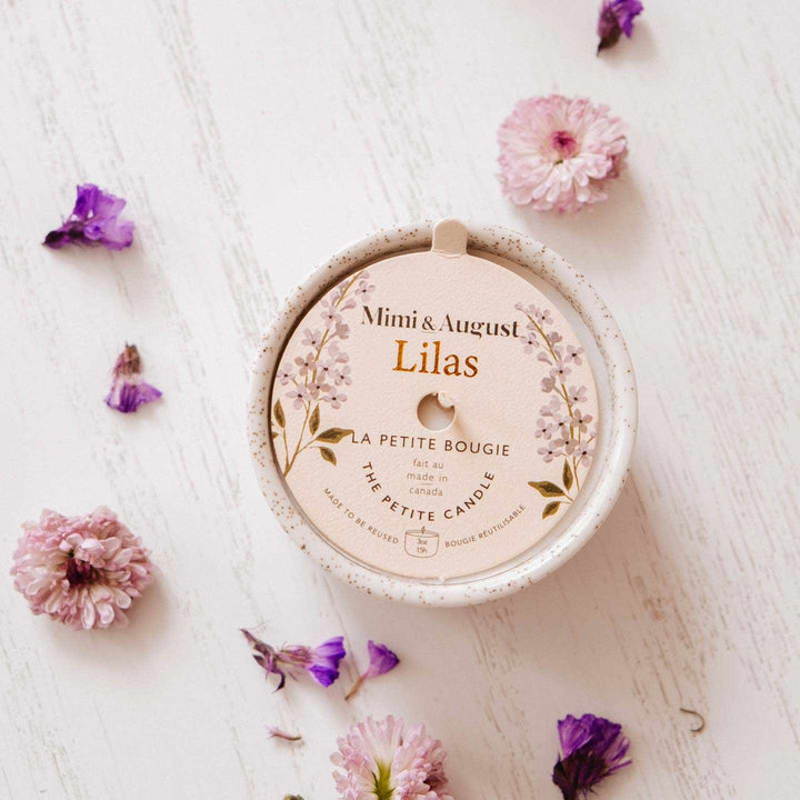 Reusable Scented Candle - Lilac