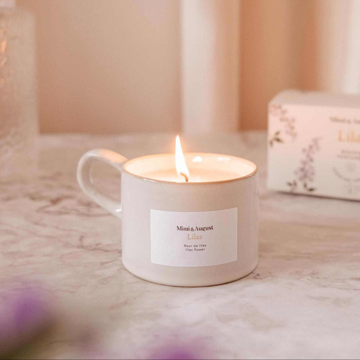 Reusable Scented Candle - Lilac
