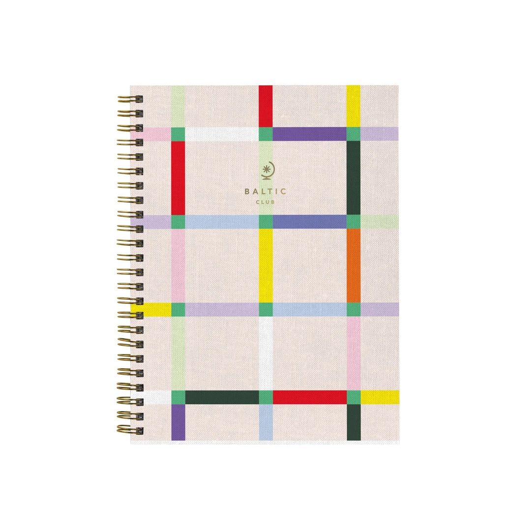 Carnet de notes à spirale ligné - Nougat