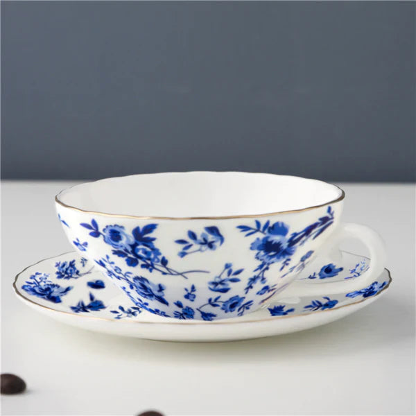 Tasse bougie - Pivoine et feuille d'olivier