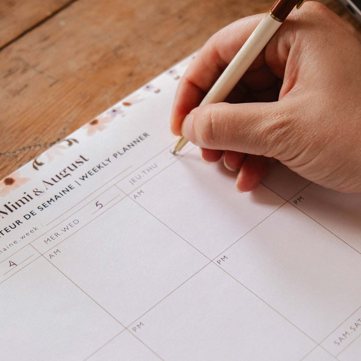 Weekly Planner - Flower Bomb