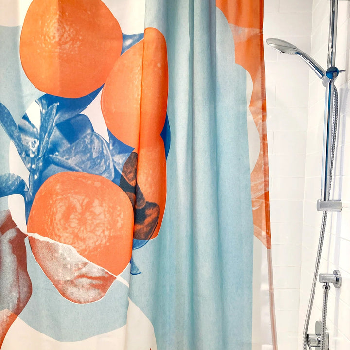 Shower curtain - Push push