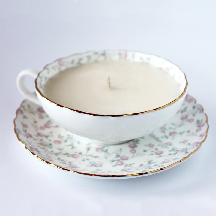 Tasse bougie - Fleur de riz