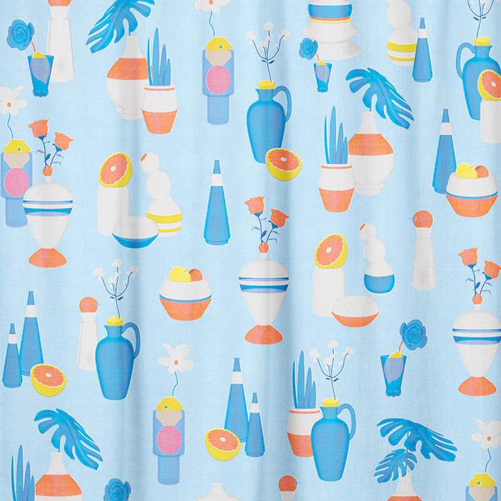 Shower curtain - The day is blue