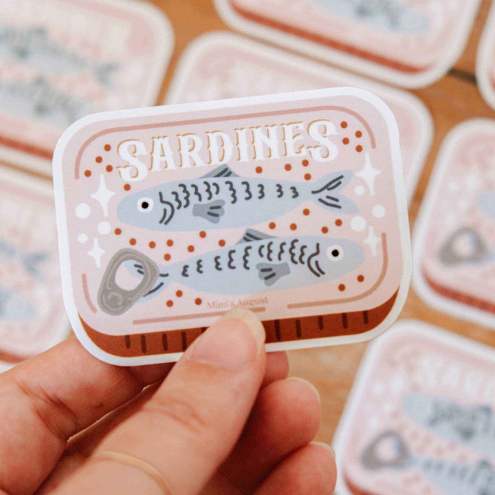 Vinyl sticker - Sardines