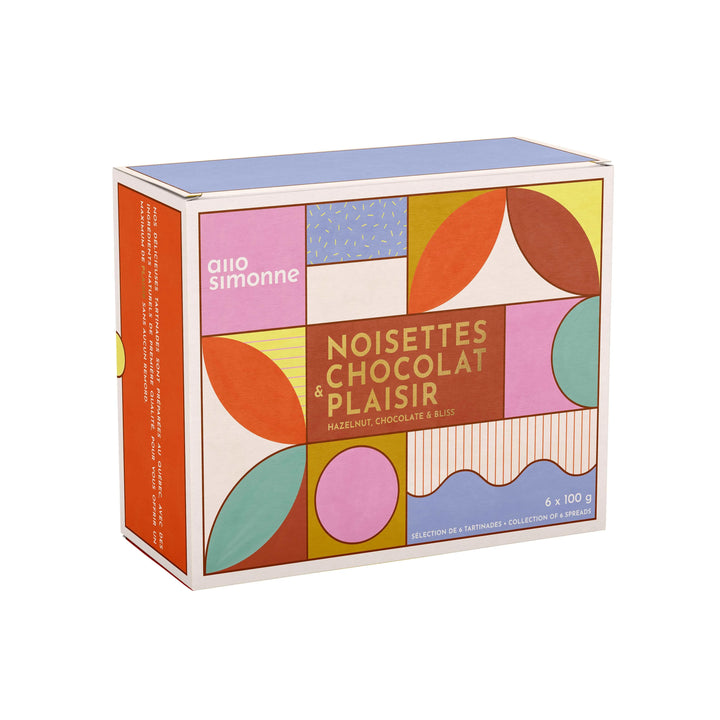 Tartinade Noisette chocolat - Coffret cadeau (6x100g)