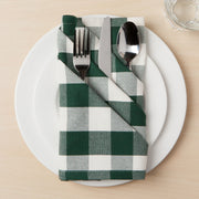 Napkins (set of 4) - Green Checks