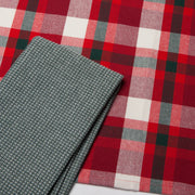 Dish towels (set of 2) - Holiday grid