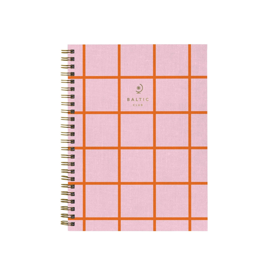 Carnet de notes à spirale ligné - Gaufrette