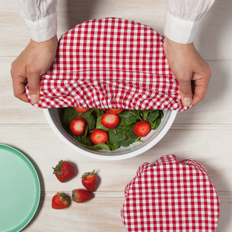 Reusable bowl covers (set of 2) - Onyx