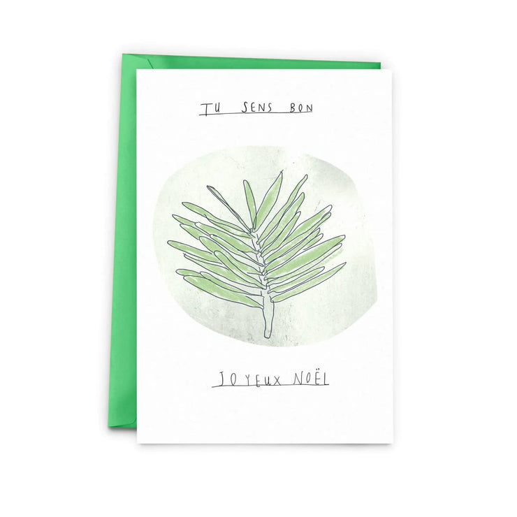 Greeting card - You smell good