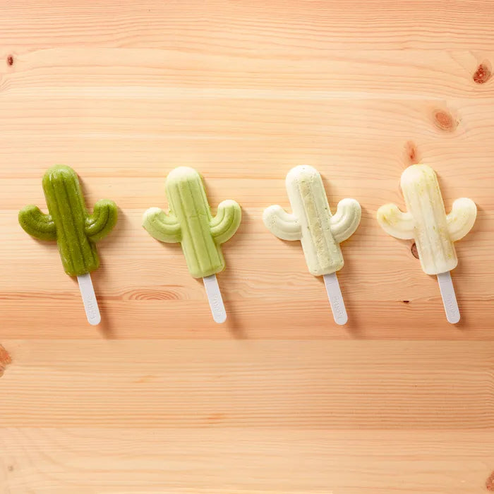 Silicone popsicle mold - Cactus