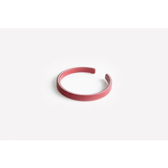 Recycled resin bracelet - Merlot