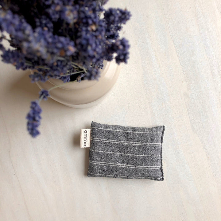 Lavender Pouch - Striped