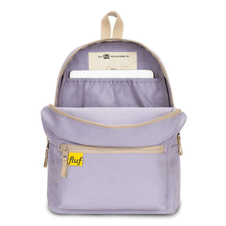 Sac à dos en coton biologique - Lilas