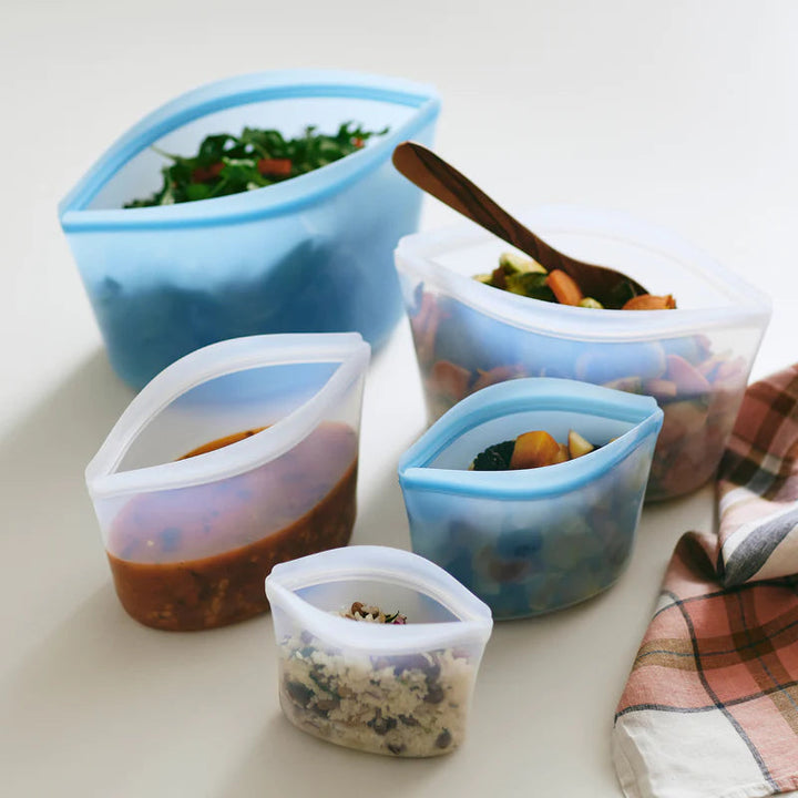 Reusable Silicone Bowl - Clear - 6 Cups
