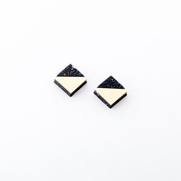 Earrings - Section - Diamond - Space