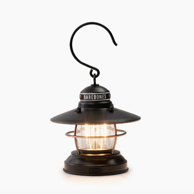 Mini Lanterne extérieure LED - Style Edison - Noir