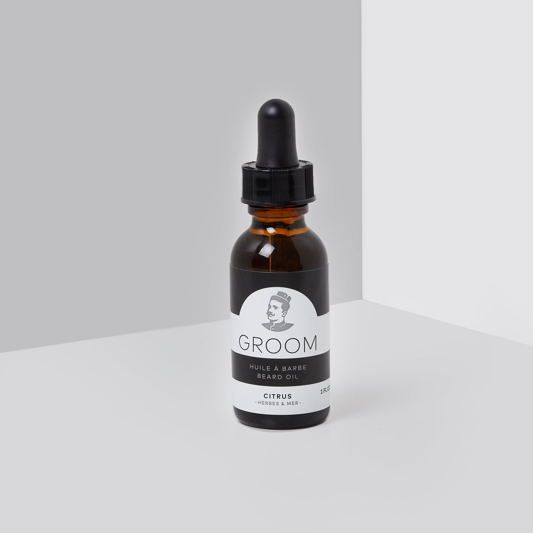 Beard oil - Citrus - Herbs &amp; sea 