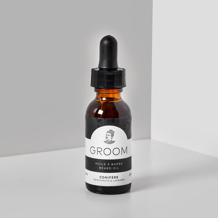 Beard oil - Conifer - Bergamot &amp; lavender 