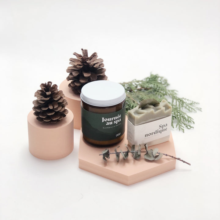 Boîte cadeau - Duo bougie + savon